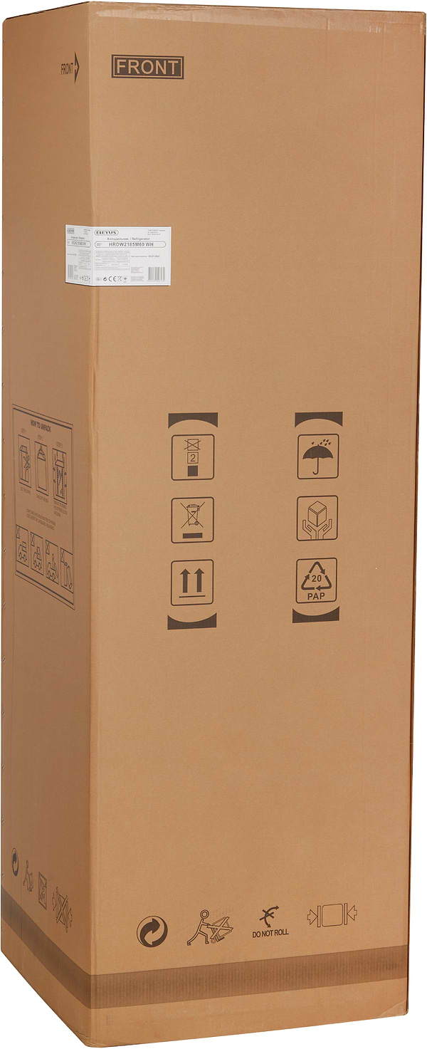 Фото - Холодильник ELEYUS HRDW2185M60 WH
