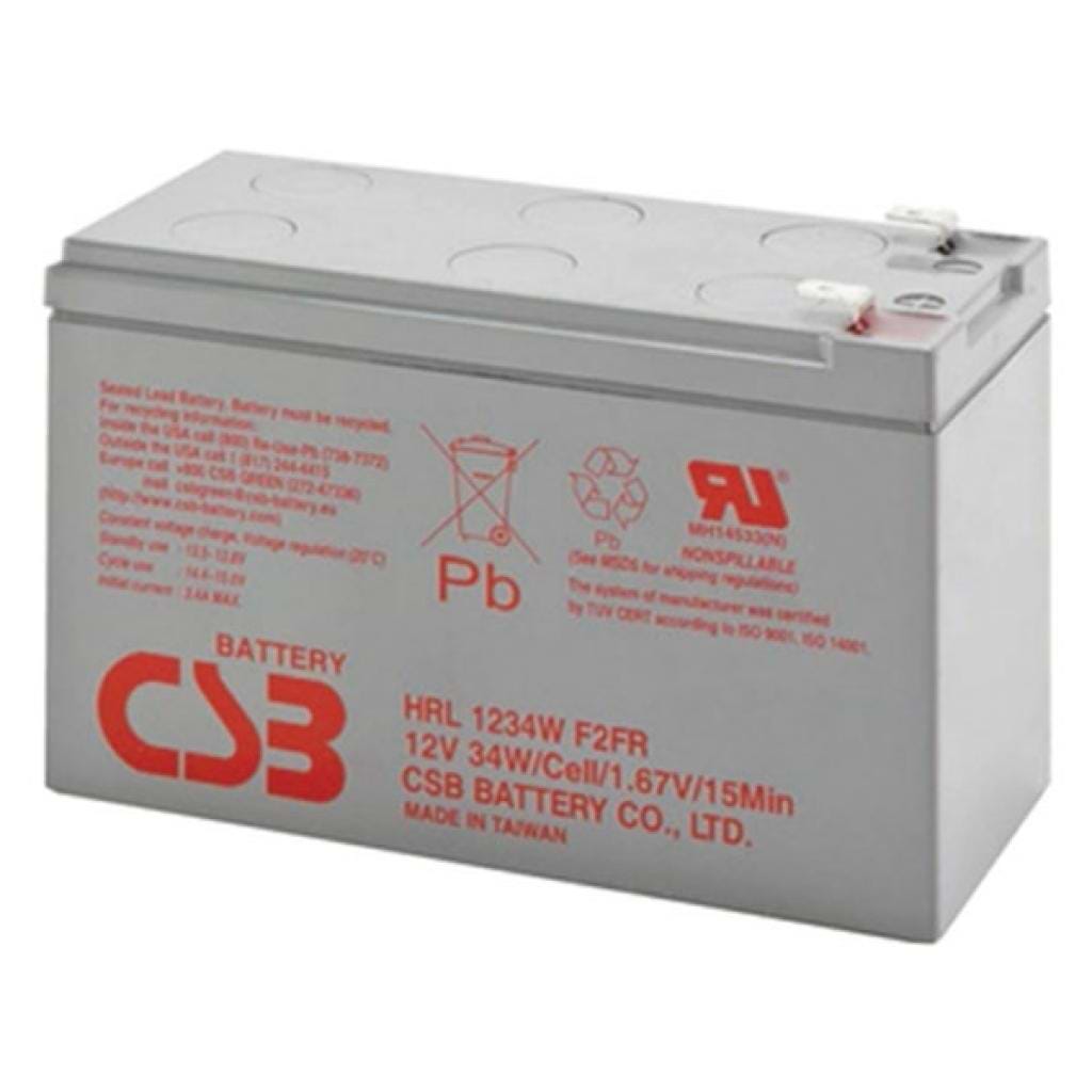 Аккумулятор для ИБП CSB 12V 9Ач (HRL1234WF2FR)