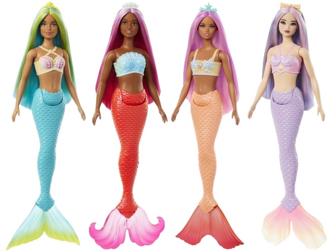 Лялька Barbie Лялька-русалонька "Кольоровий мікс" серії Дрімтопія (в ас.) (HRR02) - Фото 1