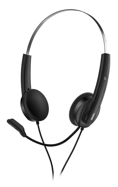 Фото - Навушники накладні дротові Genius HS-220U Black (31710020400)