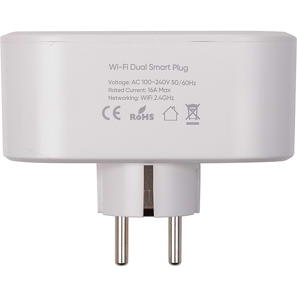 Фото - Розумна розетка Tuya Wi-Fi EU2P (HS084134)