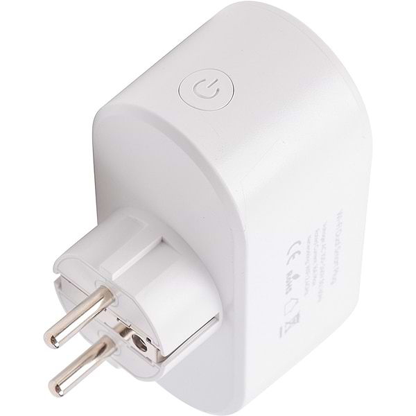 Фото - Розумна розетка Tuya Wi-Fi EU2P (HS084134)