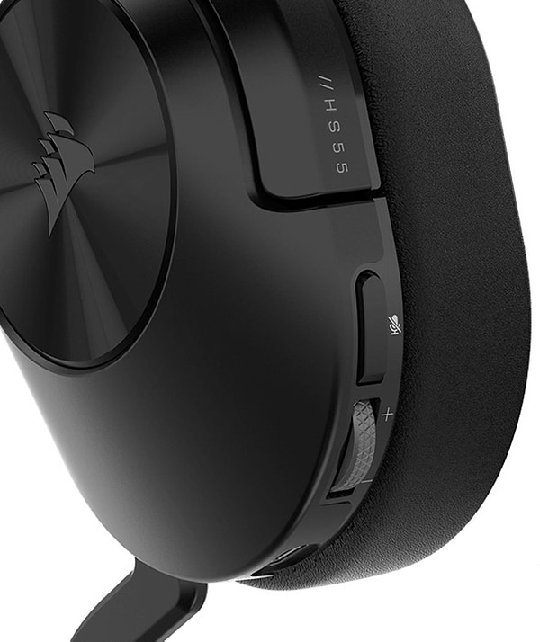 Фото - Гарнитура беспроводная игровая Corsair HS55 Wireless Gaming Dolby 7.1 Carbon (CA-9011280-EU)