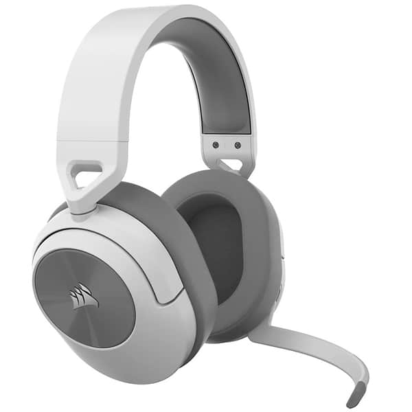 Фото - Гарнітура бездротова ігрова Corsair HS55 Wireless Gaming Dolby 7.1 White (CA-9011281-EU)