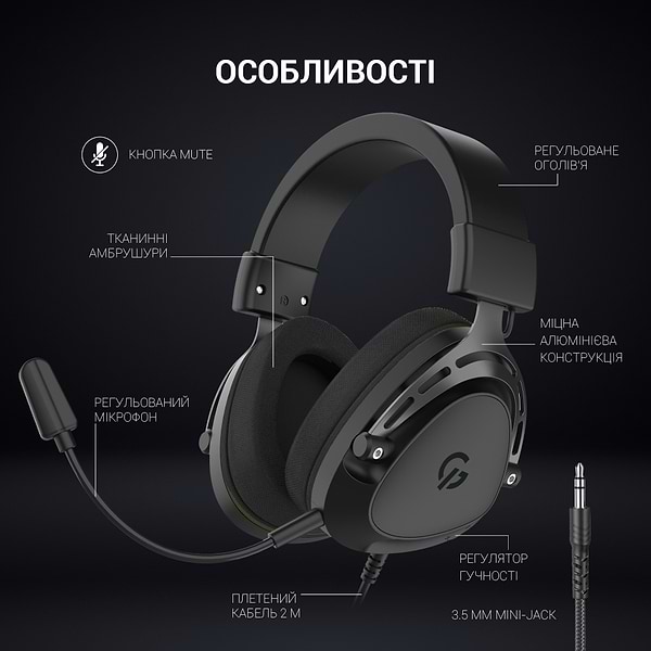 Фото - Гарнитура проводная игровая GamePro HS766