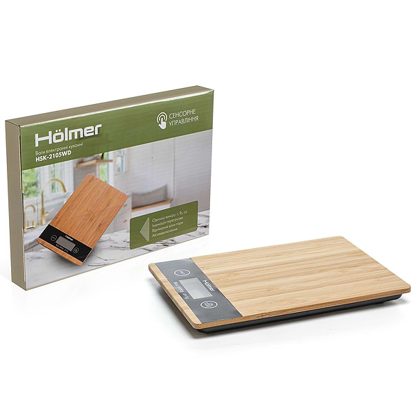 Фото - Ваги кухонні Holmer HSK-2105WD