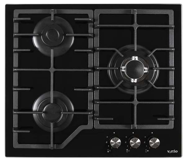 Фото - Варильна поверхня газова Ventolux HSF630-T3G CESTB (BK)
