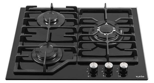 Фото - Варильна поверхня газова Ventolux HSF630-T3G CESTB (BK)