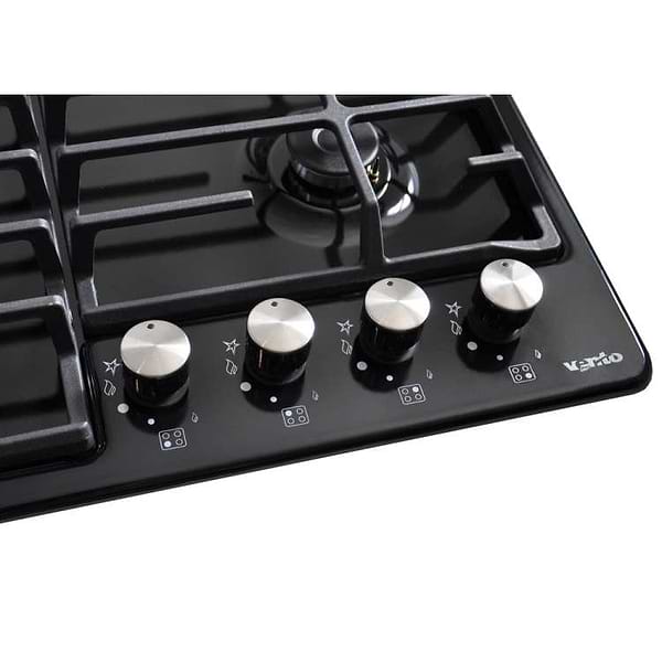 Фото - Варильна поверхня газова Ventolux HG640-DA3 CS (BK)