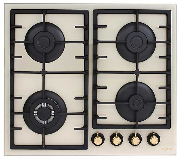 Фото - Варильна поверхня газова Ventolux HSF640-T3G CEST (IVORY/BRONZE)