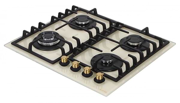 Фото - Варильна поверхня газова Ventolux HSF640-T3G CEST (IVORY/BRONZE)