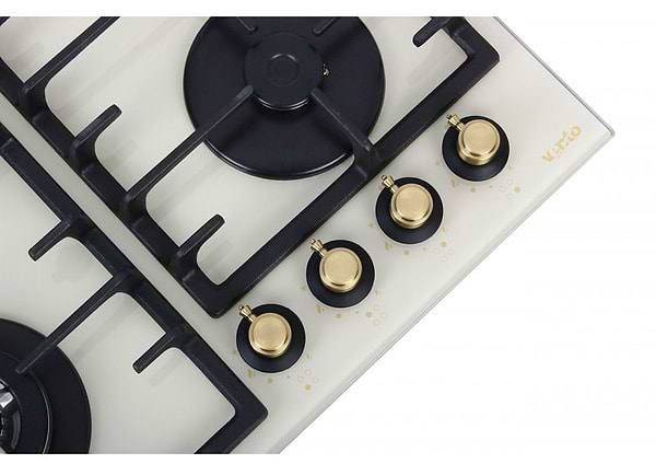 Фото - Варильна поверхня газова Ventolux HSF640-T3G CEST (IVORY/BRONZE)