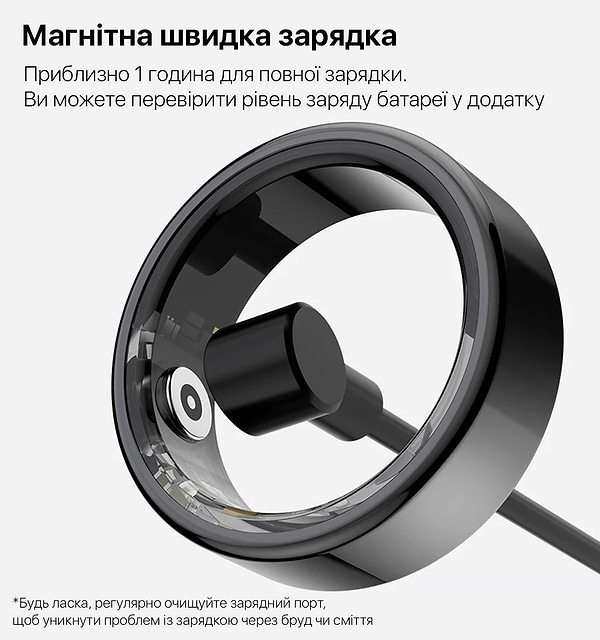 Фото - Смарт-кольцо INSPIRE HSR02 размер 9 Black (HSR02-9)