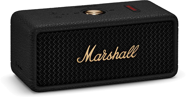 Фото - Портативная акустика Marshall Emberton III Black and Brass (1006884)