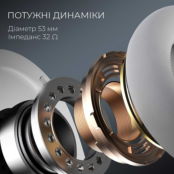 Фото - Гарнітура бездротова ігрова GamePro Asgard Skald (HSW160W)