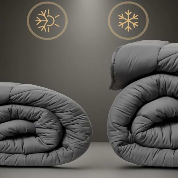 Фото - Ковдра дитяча всесезонна MirSon EcoSilk №9005 Eco Light Gray 110x140 см (2200005993026)