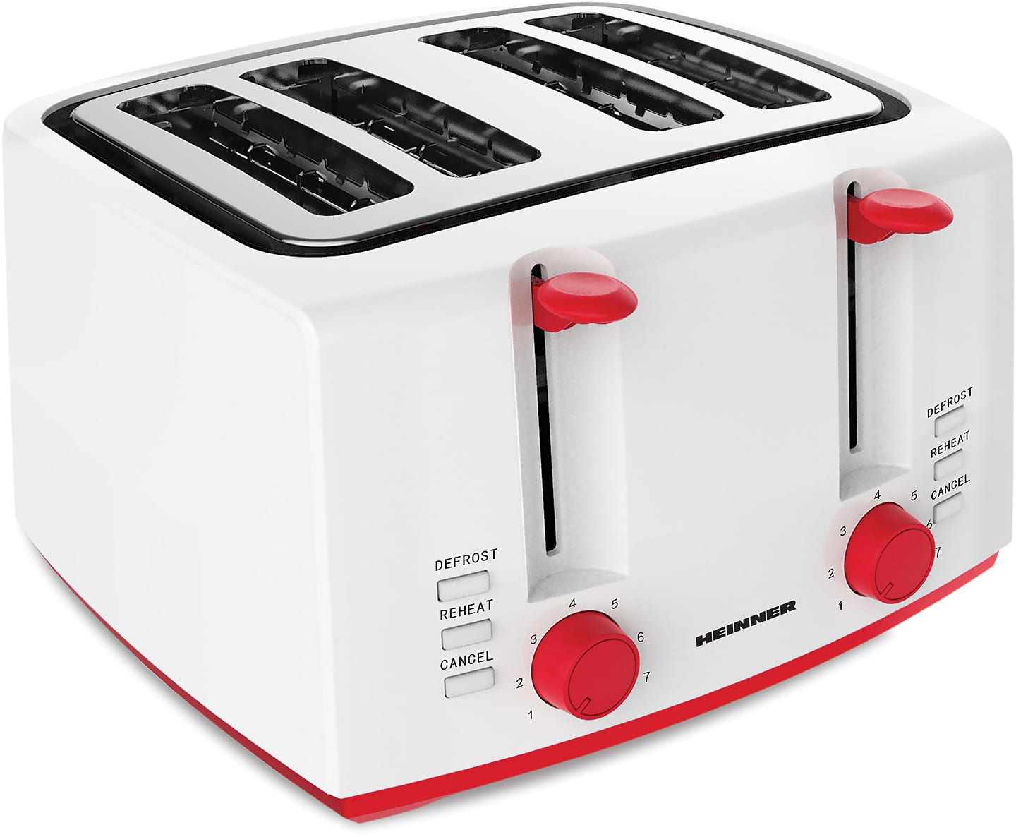 Купити Тостер Heinner HTP-1300WHR - Фото 1 Тостер Heinner HTP-1300WHR - Фото 1