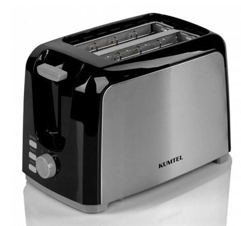 Тостер Kumtel HTS-02 BLACK & STAINLES STEEL - Фото 1