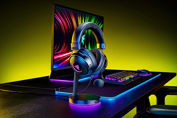 Фото - Гарнитура проводная игровая Razer Kraken V3 (RZ04-03770200-R3M1)