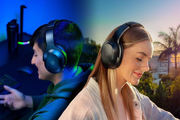 Фото - Гарнітура бездротова ігрова Razer Barracuda Pro (RZ04-03780100-R3M1)