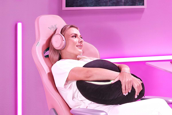 Фото - Гарнітура бездротова ігрова Razer Barracuda X 2022 Quartz (RZ04-04430300-R3M1)