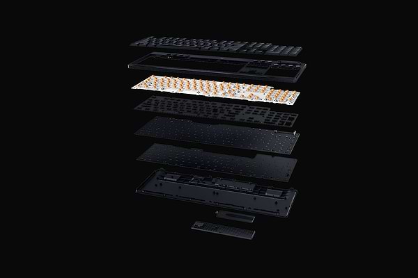 Фото - Клавиатура беспроводная игровая Razer BlackWidow V4 Low-Profile Green switch (RZ03-05270100-R3M1)