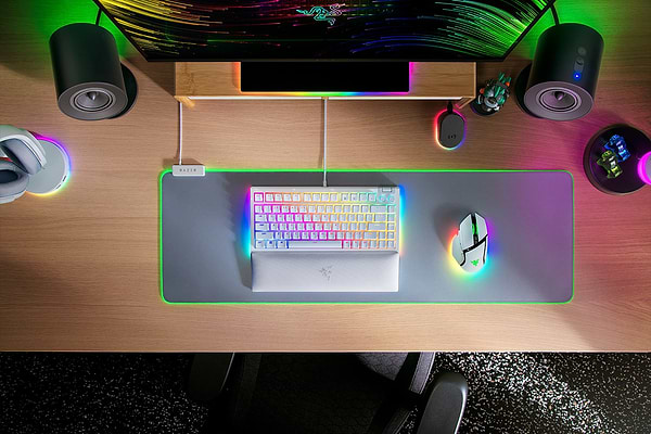 Фото - Клавіатура дротова ігрова Razer BlackWidow V4 75% White (RZ03-05001700-R3M1)