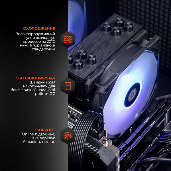 Фото - Системний блок Expert PC Ultimate (I12400F.32.S1.3050.A6110)