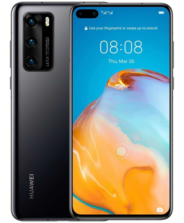 Фото - Смартфон Huawei P40 8/128Gb Black (51095EHY)