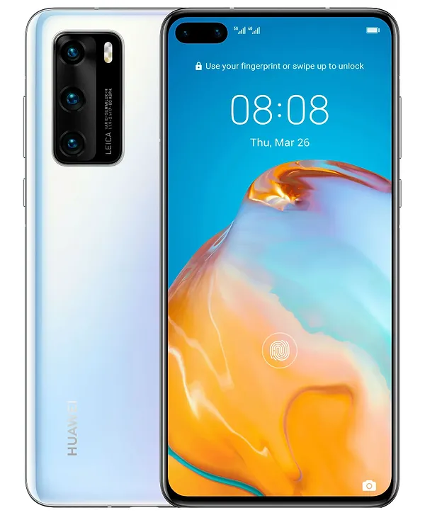 Фото - Смартфон Huawei P40 8/128Gb Ice White (51095EJB)