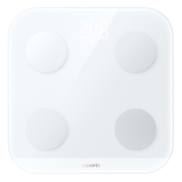 Фото - Смарт-весы напольные Huawei Scale 3 Frosty White (55020ABM)