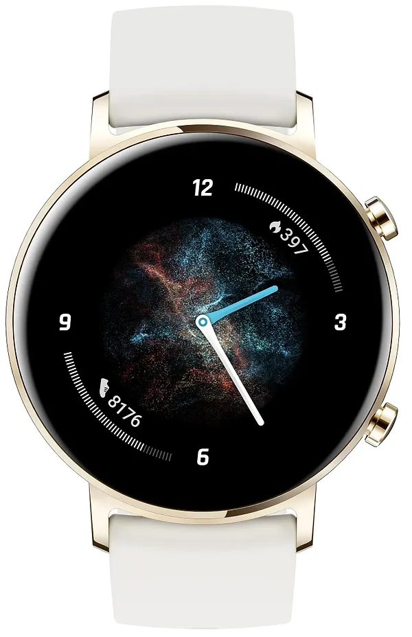 Фото - Смарт-часы Huawei Watch GT 2 42 mm Frosty White