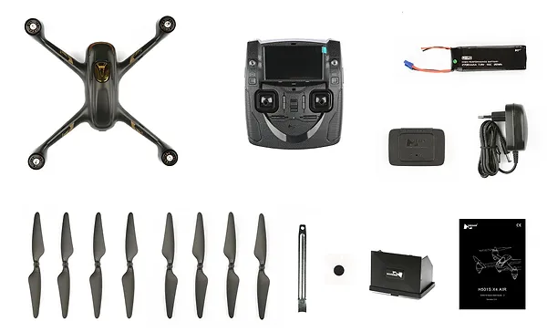 Фото - Квадрокоптер Hubsan H501S Black
