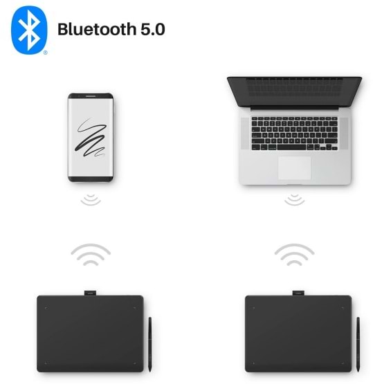 Фото - Графический планшет Huion Inspiroy Frego M (L610) Black