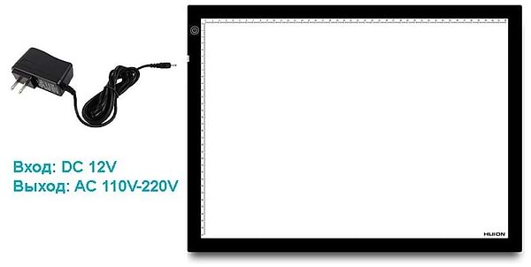 Фото - Уценка - Графический планшет Huion A3 + перчатка