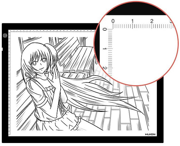 Фото - Уценка - Графический планшет Huion A3 + перчатка