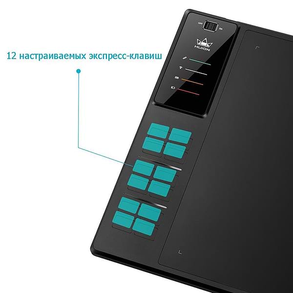 Фото - Графічний планшет Huion Giano WH1409 V2 + рукавичка
