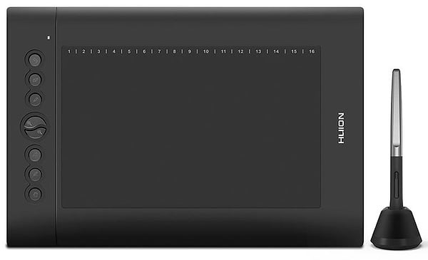 Фото - Графический планшет Huion H610 Pro V2 + перчатка