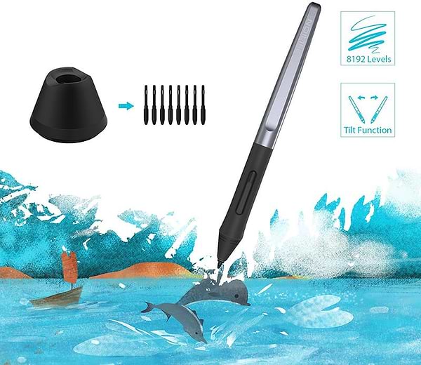 Фото - Графический планшет Huion H610 Pro V2 + перчатка