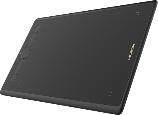 Фото - Графічний планшет Huion H610X Black+рукавиця