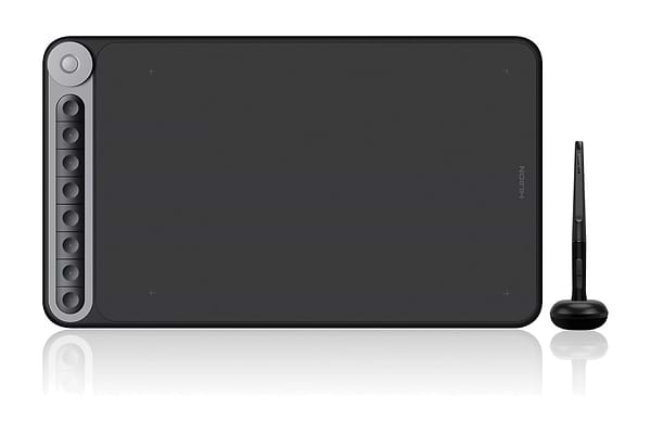 Фото - Графічний планшет Huion Inspiroy Dial Q620M + рукавичка