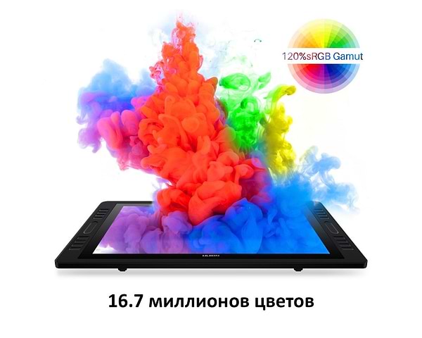 Фото - Графический планшет Huion Kamvas Pro 20 (2019) + перчатка