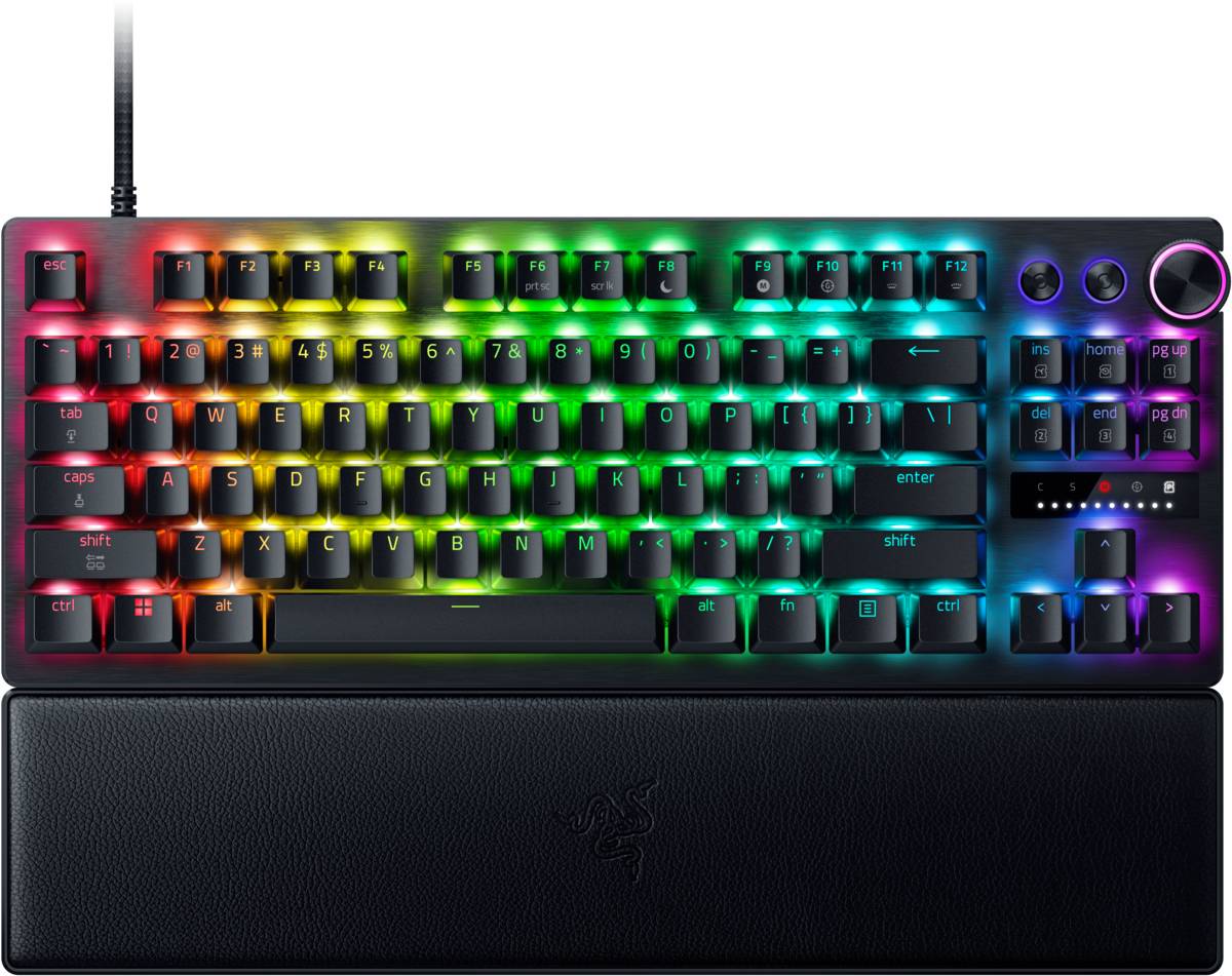Клавіатура дротова ігрова Razer Huntsman V3 PRO TKL 8KHz (RZ03-05520100-R3M1) - Фото 1