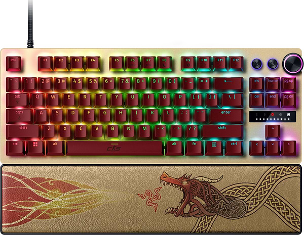 Фото - Клавіатура дротова ігрова Razer Huntsman V3 PRO TKL (RZ03-04982100-R3M1) Фото - Клавіатура дротова ігрова Razer Huntsman V3 PRO TKL (RZ03-04982100-R3M1)