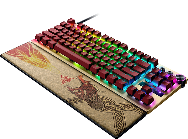 Фото - Клавіатура дротова ігрова Razer Huntsman V3 PRO TKL (RZ03-04982100-R3M1)