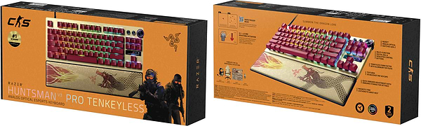 Фото - Клавіатура дротова ігрова Razer Huntsman V3 PRO TKL (RZ03-04982100-R3M1)