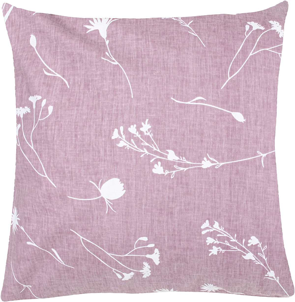Фото - Наволочка Home Line Бязь Щ140 ВАСИЛЬКИ лилово-серый 70х70 (173854)