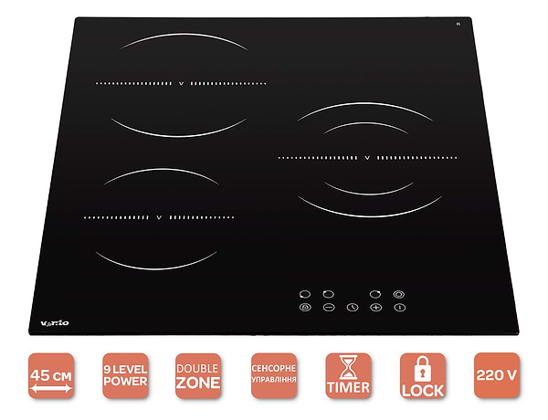 Фото - Варильна поверхня електрична Ventolux HV 44 TC