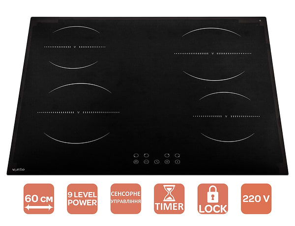 Фото - Варочная панель электрическая Ventolux HV 64 TC