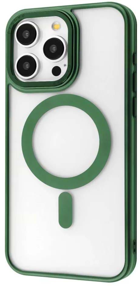 Чохол для смартфону Proove Blur Case with Magnetic Ring iPhone 16 Pro Green (PCBCIP16P006) - Фото 1